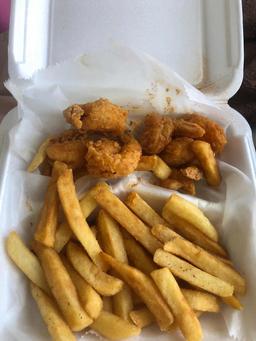 5 Shrimp W/ Fries
